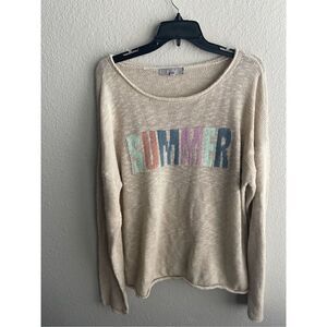 ❤️Marled Summer Loose Knit Sweater